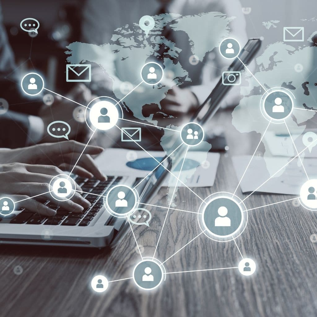 unternehmen social media